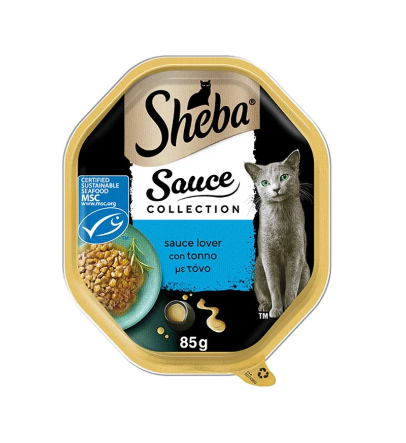 MARS SHEBA GATTO SAUCE LOVERS IN SALSA CON TONNO DA 85 GR