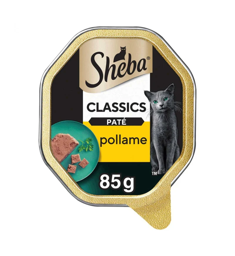 SHEBA GATTO CLASSIC PATE' POLLAME TACCHINO DA 85 GR