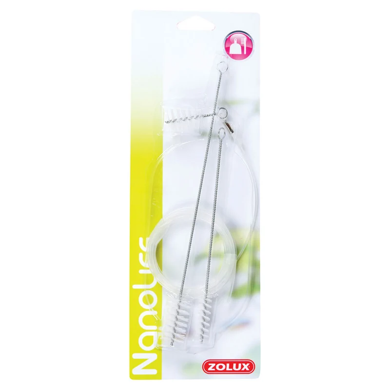 Set di pulizia per acquari con 3 scovolini Zolux 377506
