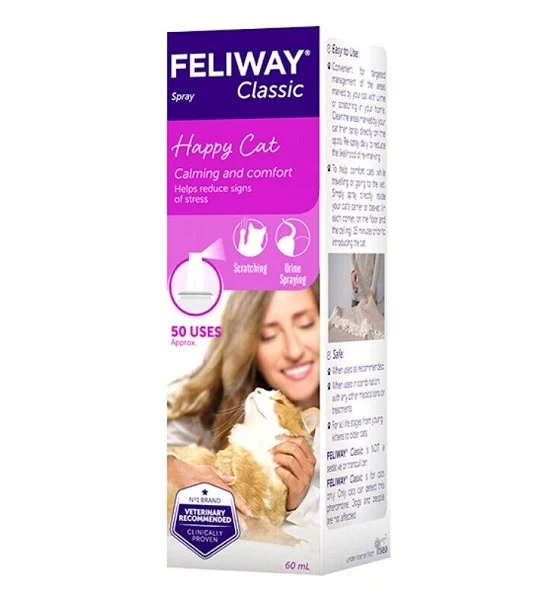 Feliway Classic Spray for Cats 60ml