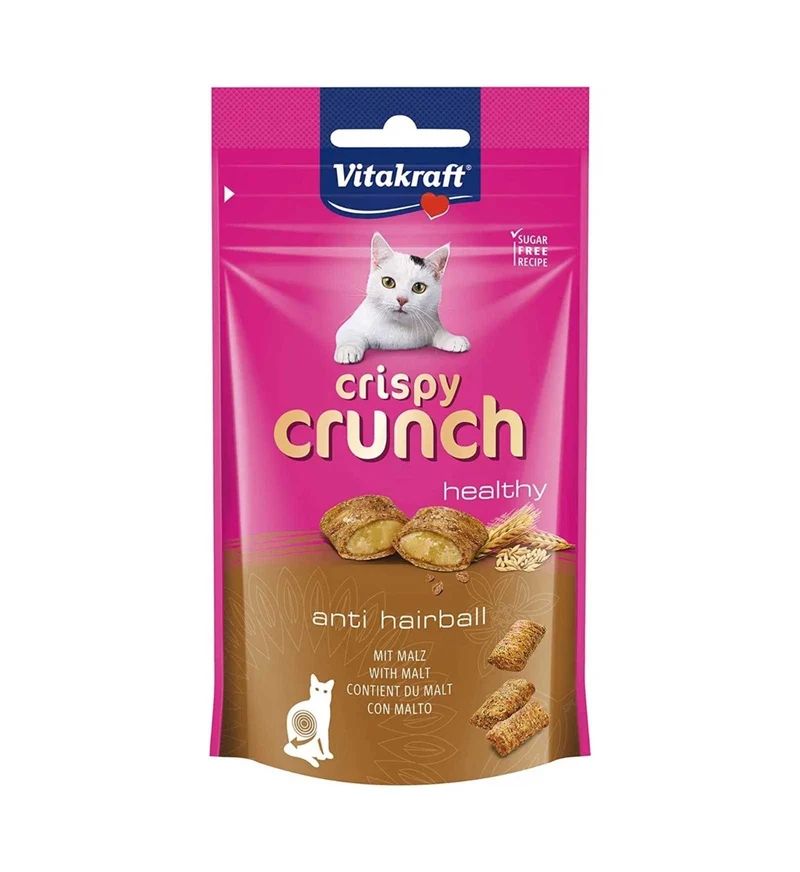 VITAKRAFT GATTO SNACK CRISPY CRUNCH CON RIPIENO DI MALTO 60 GR