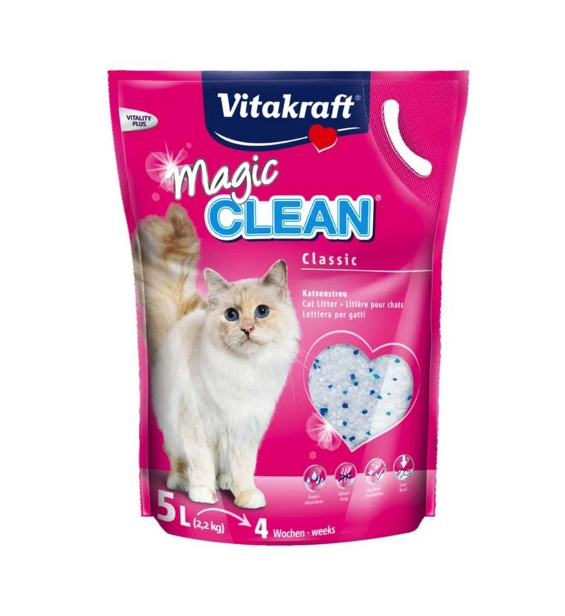 VITAKRAFT GATTO LETTIERA MAGIC CLEAN DA 5 LITRI