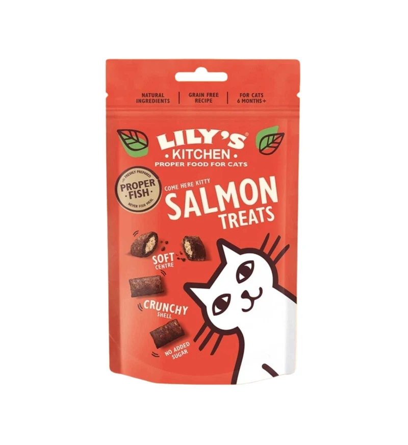 LILY'S KITCHEN GATTO SNACKS SALMONE DA 60 GR