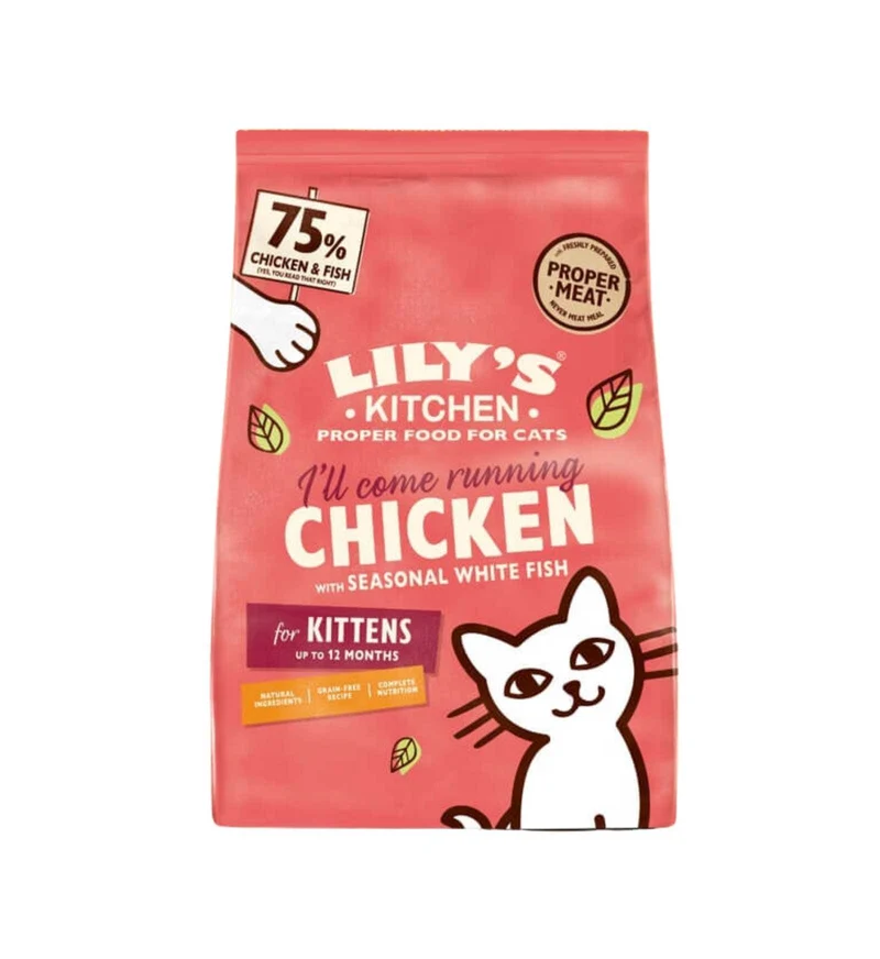 LILY'S KITCHEN GATTO KITTEN RECIPE POLLO E PESCE OCEANICO DA 800 GR