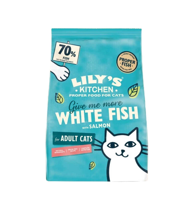 LILY'S KITCHEN GATTO ADULT FISHERMAN'S FEAST PESCE OCEANICO E SALMONE DA 800 GR