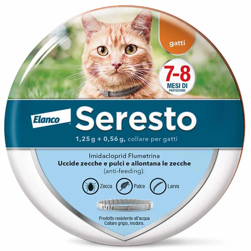Collare antiparassitario per gatti 38 cm Seresto