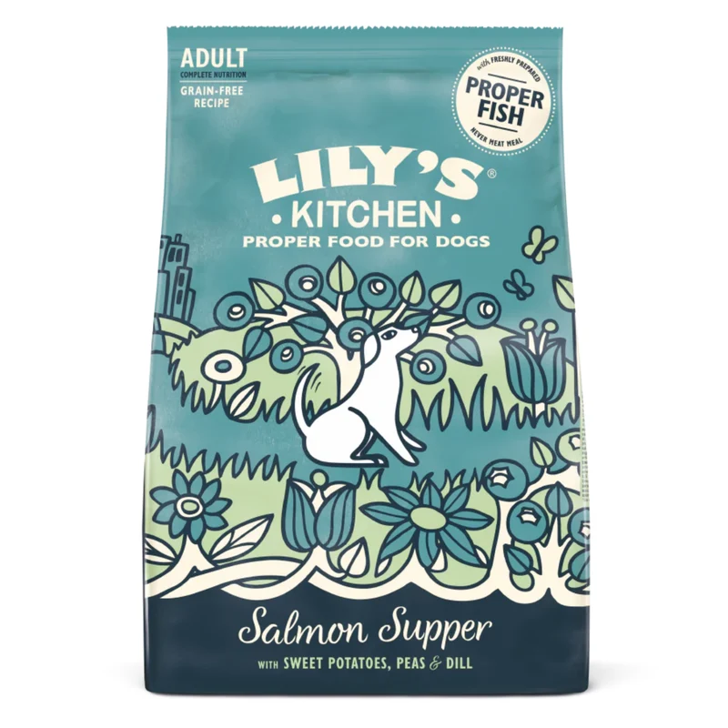 Lily's Kitchen Salmon Supper Adult Dry Dog Food