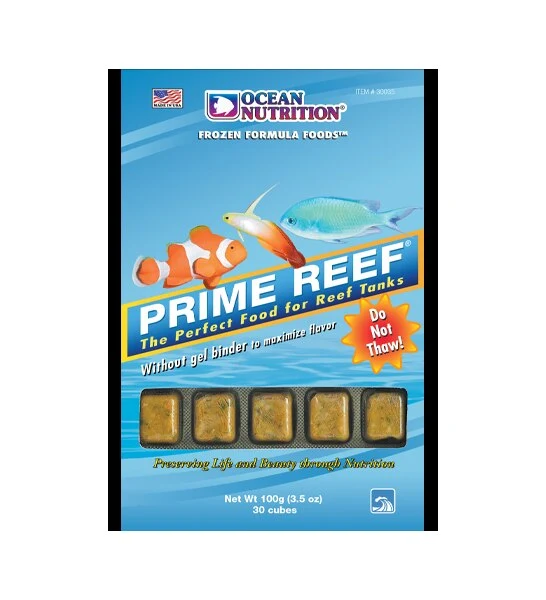 Ocean Nutrition Frozen Prime Reef Formula Food for Fish 100G