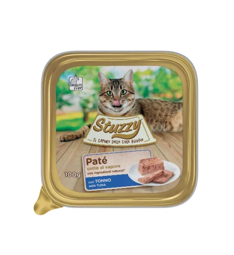 STUZZY GATTO CON TONNO DA 100 GR IN VASCHETTA