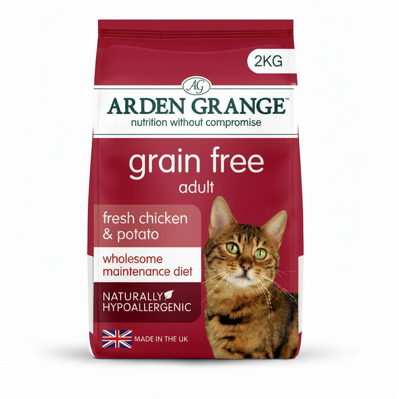 Arden Grange Grain Free Adult Dry Cat Food With Fresh Chicken & Potato