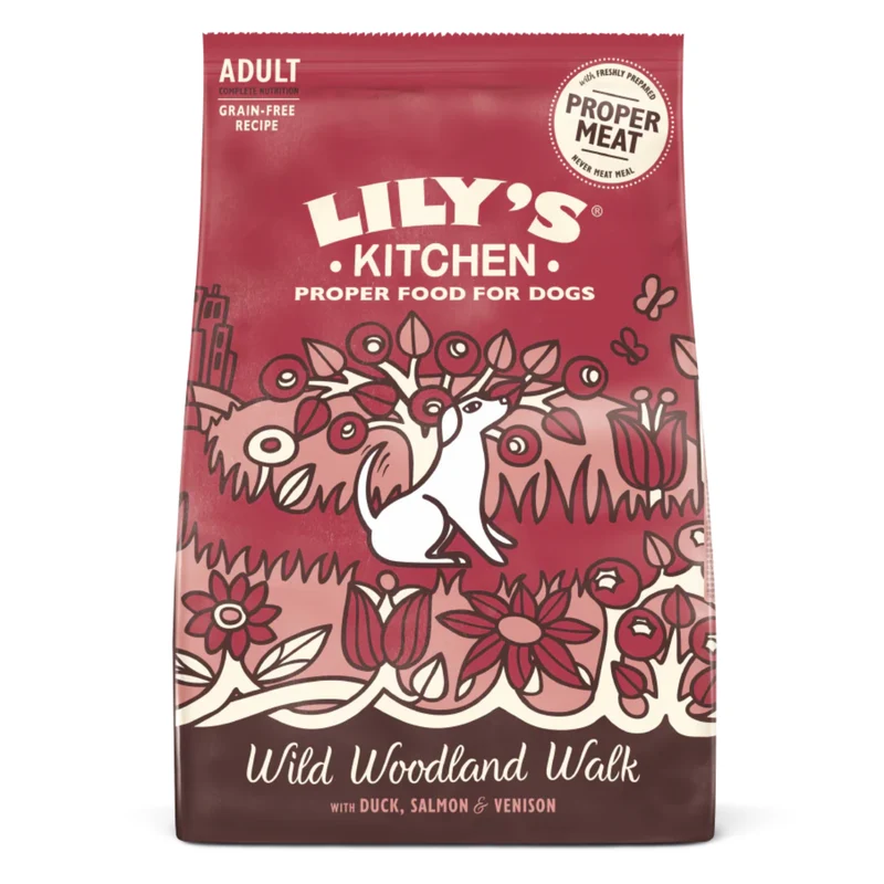 Lily's Kitchen Wild Woodland Walk With Duck, Salmon & Venison Adult Dry Dog Food