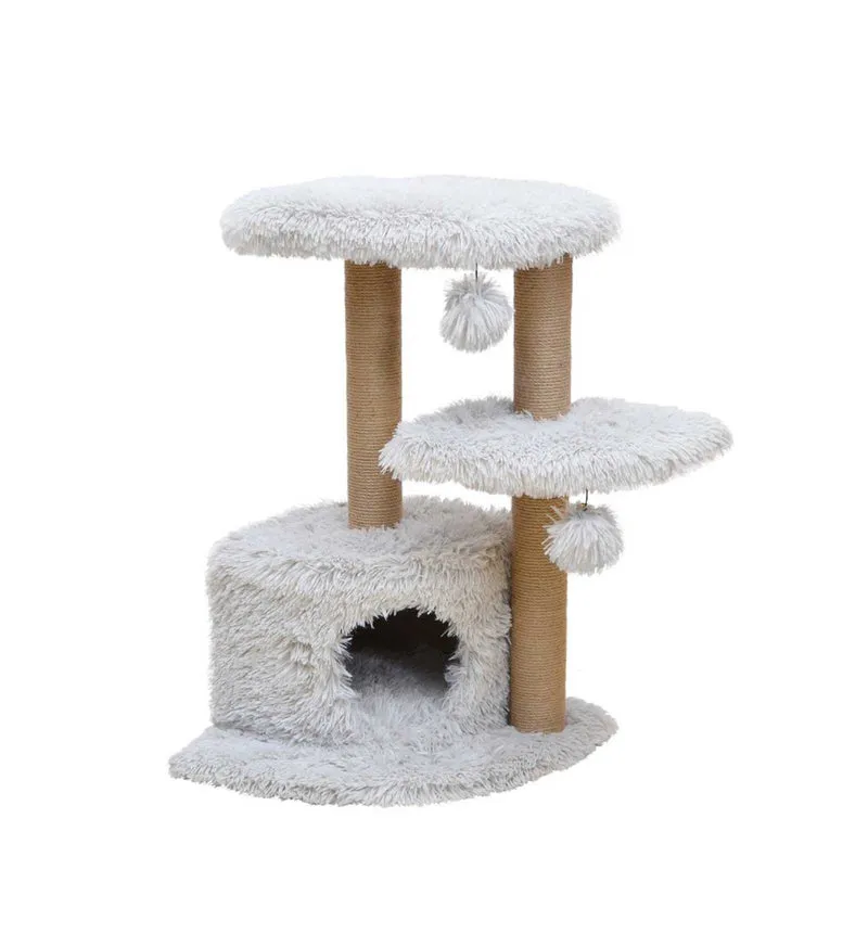 FERRIBIELLA GATTO TIRAGRAFFI NEBULA 40 x 40 CM H 68 CM BOX 42 x 30 x 42 CM