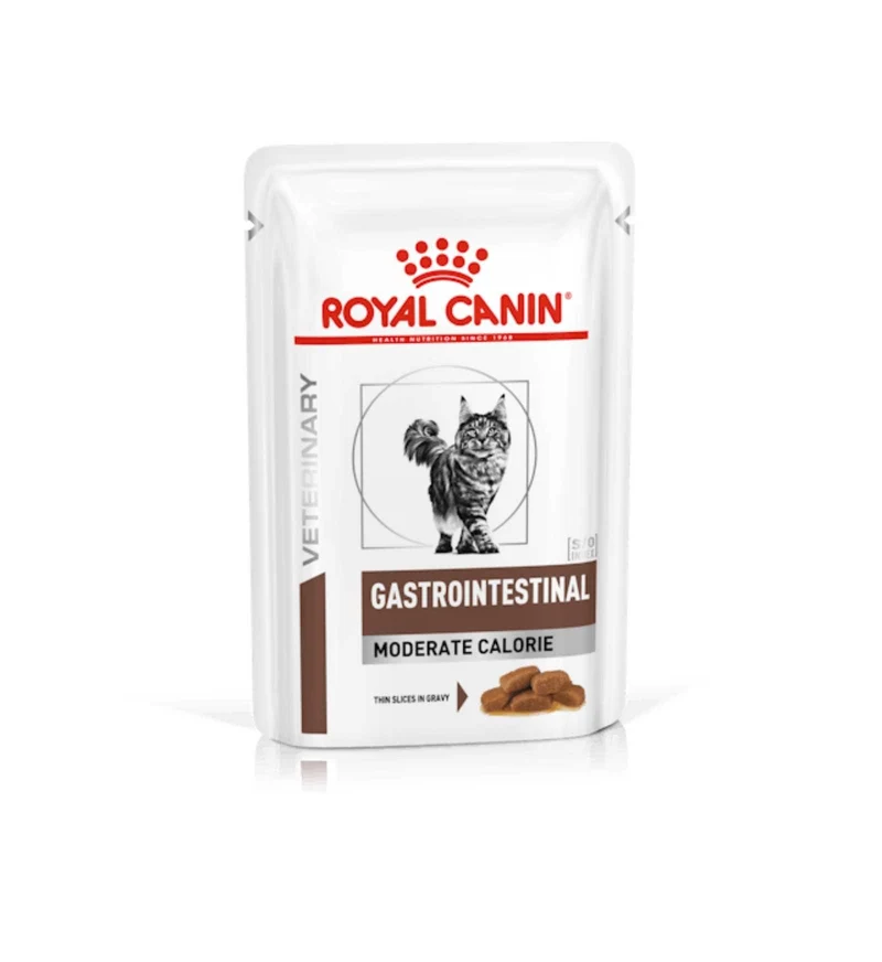 ROYAL CANIN GATTO DIET GASTROINTESTINAL MODERATE CALORIE DA 85 GR IN BUSTA