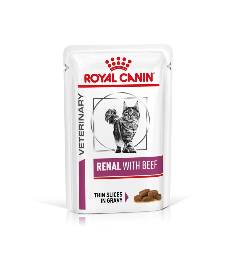 ROYAL CANIN GATTO DIET RENAL AL MANZO DA 85 GR IN BUSTA
