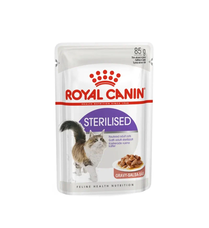 ROYAL CANIN GATTO STERILIZED GRAVY DA 85 GR IN BUSTA