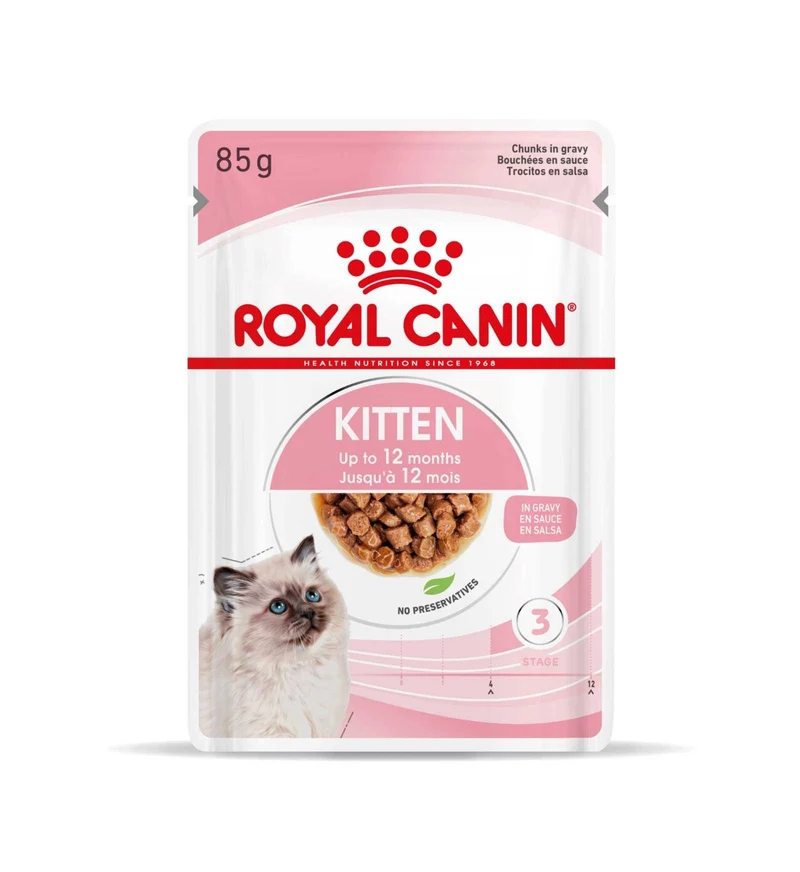 ROYAL CANIN GATTO KITTEN GRAVY DA 85 GR IN BUSTA