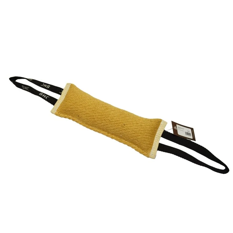 Salamotto in Juta con 2 Maniglie per Addestramento Cani - 30 cm
