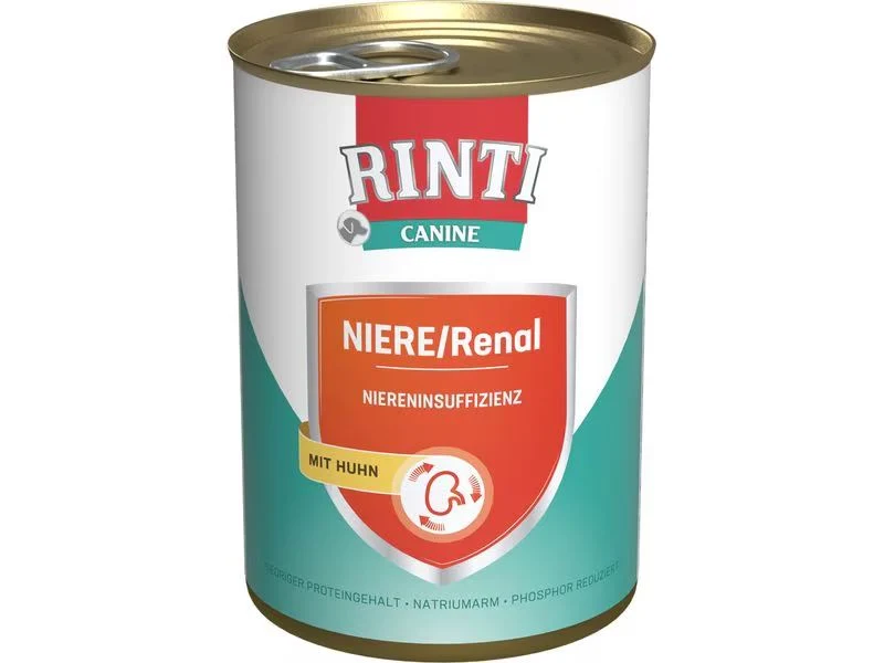 Rinti Canine Renal Pollo - Umido Dietetico Cani Funzione Renale - 400 g