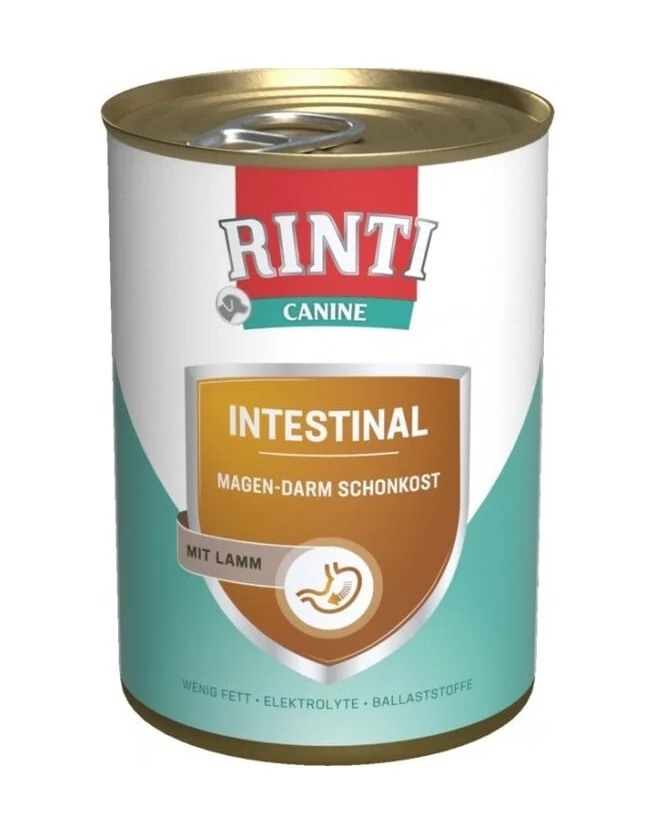 Rinti Canine Intestinal Agnello - Umido Dietetico Digeribilità - 400 g