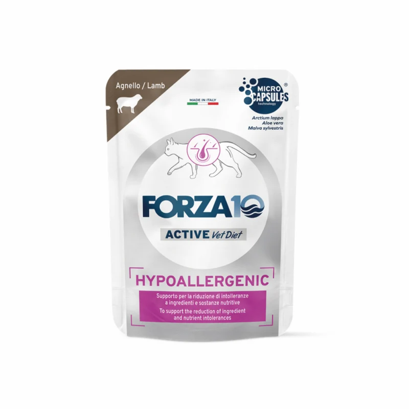 Forza 10 Actiwet Gatto Umido Hypoallergenic all'Agnello - 80g