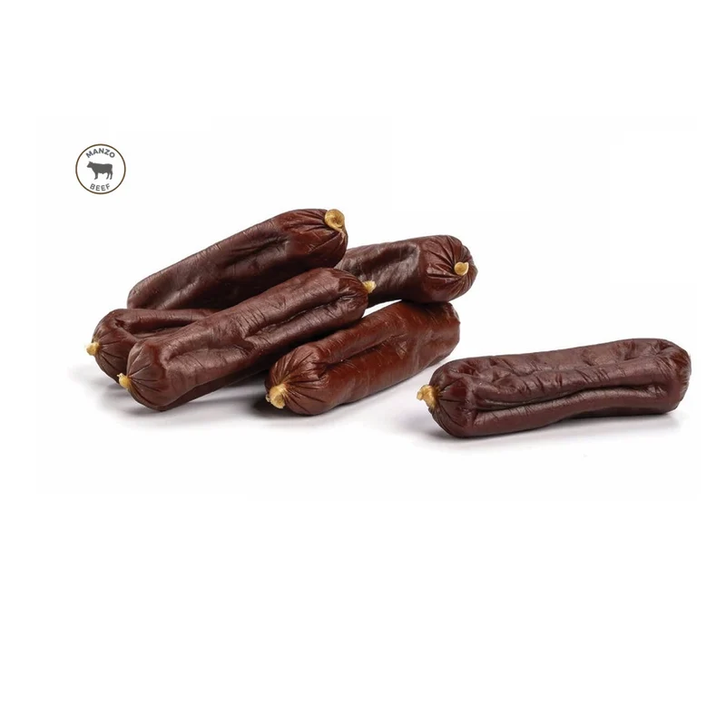 Viking Salsicce di Manzo Essiccate Snack Naturale per Cani - 80g