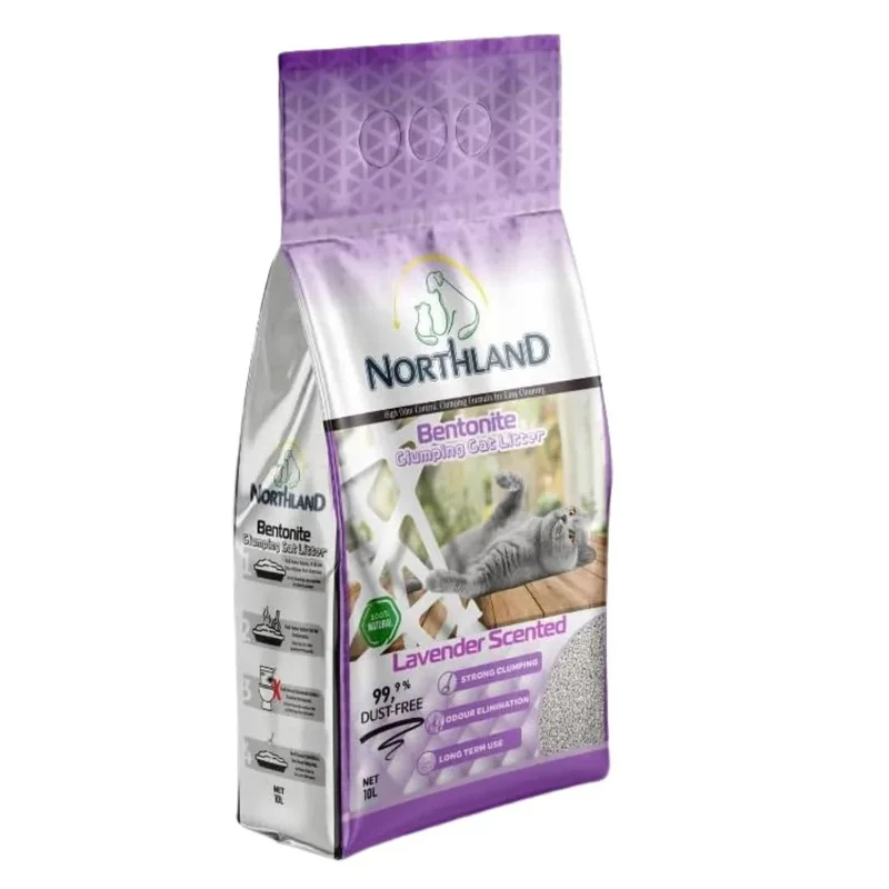 Northland Lettiera per Gatti al Profumo di Lavanda - 10L