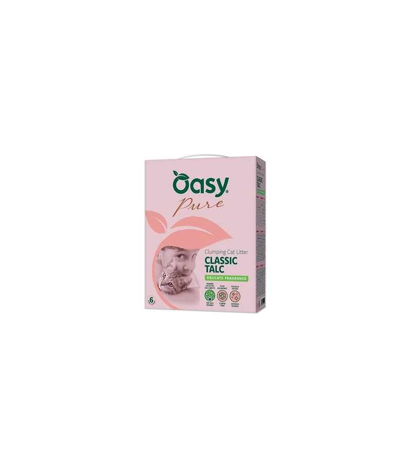 Oasy Lettiera Minerale Pure Classic Talk Profumata - 10L
