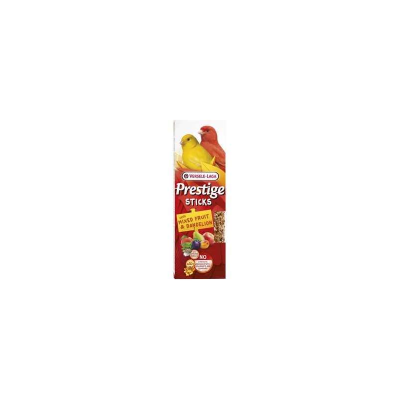 Versele-Laga Stick per Canarini Frutta Mista e Tarassaco - Confezione 2 pz, 60g