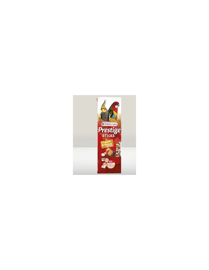 Stick per Parrocchetti con Frutta Secca e Uvetta - Confezione 2 pz, 140g