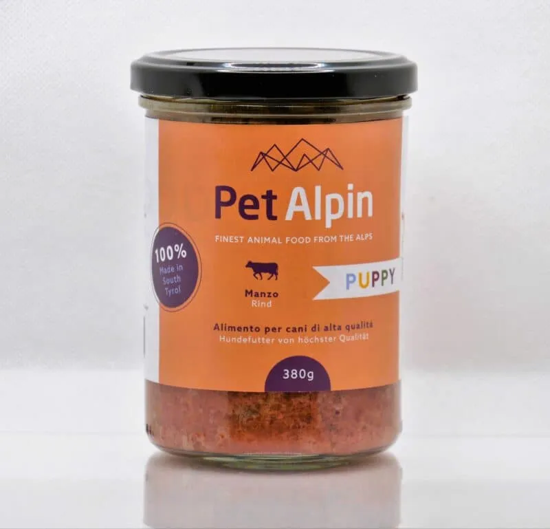 Pet Alpin Ragù per Cuccioli Cibo Umido Completo - 180g