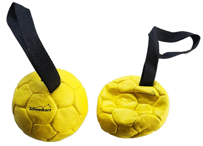 Gioco per Cani Pallone in Gomma - Giallo, 10 cm