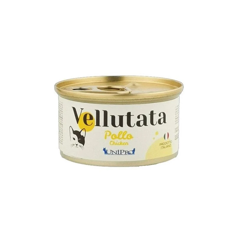 Unipro Vellutata al Pollo - Crema Appetitosa per Gatti e Cani - 85 g
