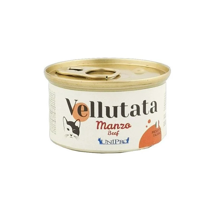 Unipro Vellutata Manzo - Cibo Umido per Gatti, 85g