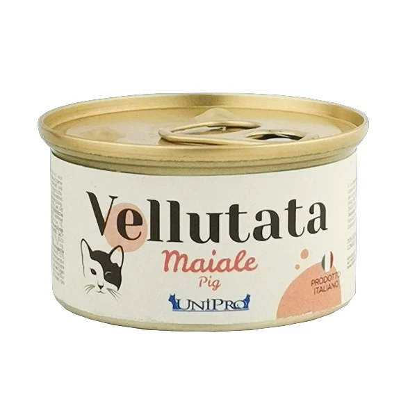 Unipro Vellutata Maiale - Cibo Umido per Gatti, 85g