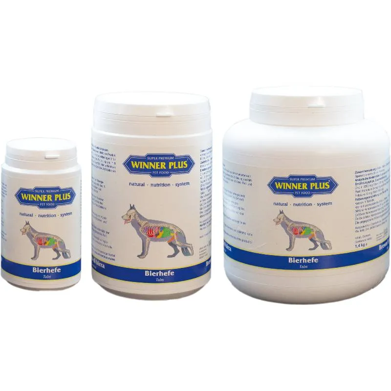 Winner Plus Lievito di Birra in Compresse Integratore Cani - 600g