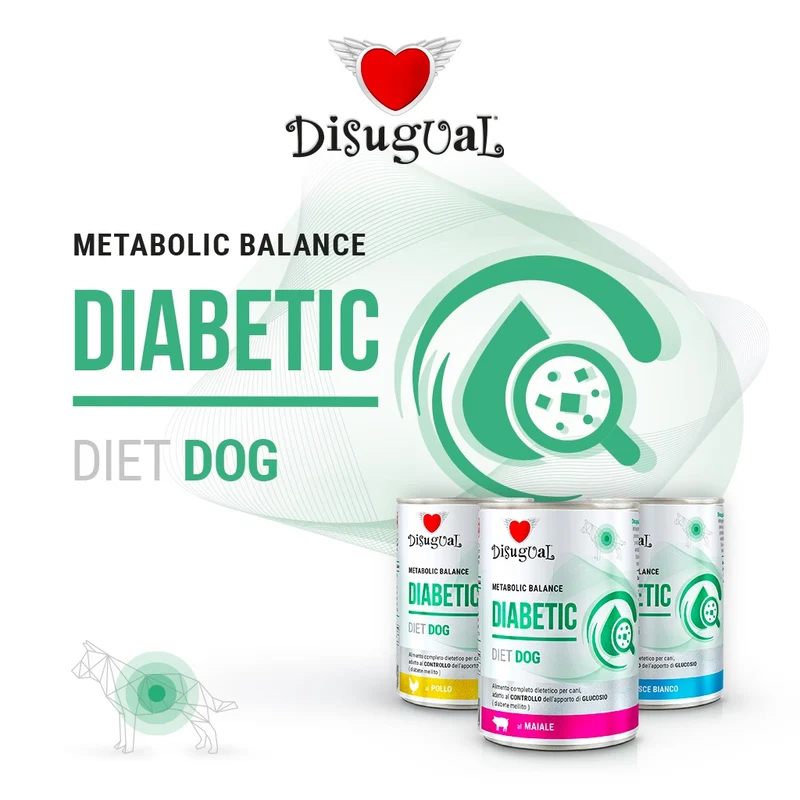 DISUGUAL CANE DIET DIABETIC SOGLIOLA 400 GR