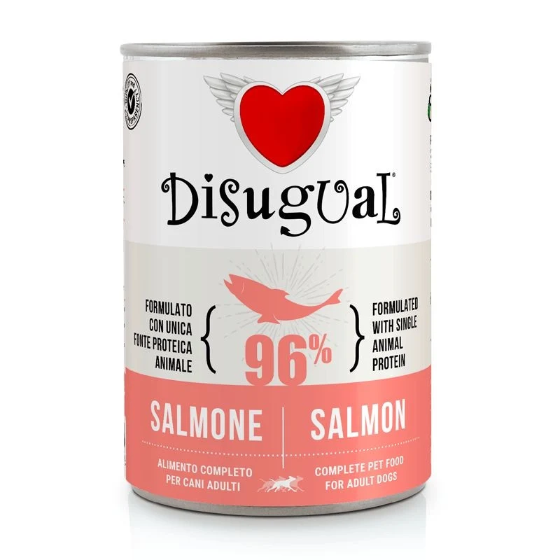 Disugual Cane Adulto Monoproteico Salmone Lattina 400 g