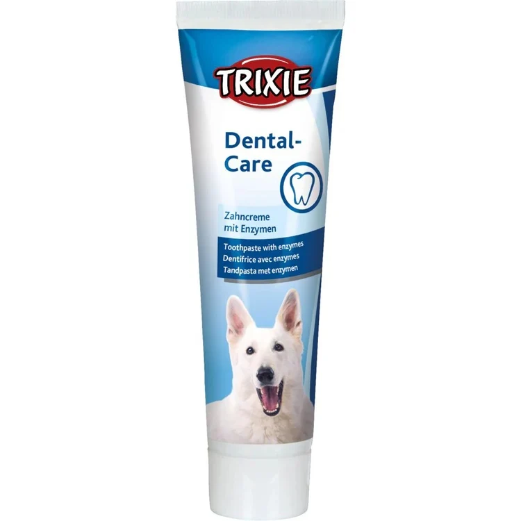 Trixie Dentifricio con Enzimi per Cani - Igiene Orale e Alito - 100 g