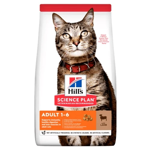 Hill's Feline Adult Lamb & Rice 7 kg New