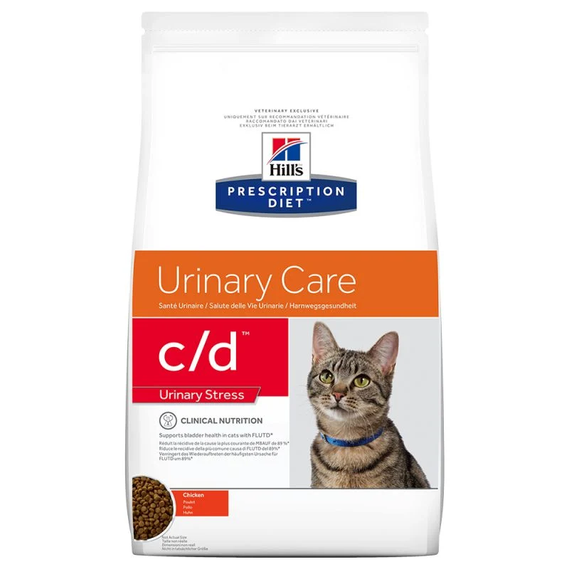 HILL'S PD FELINE C/D STRESS CHICKEN 8 KG