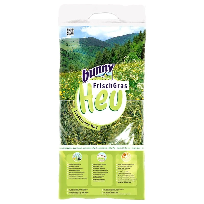 Fieno Fresco della Baviera Bunny Allgau per Piccoli Mammiferi - 750g