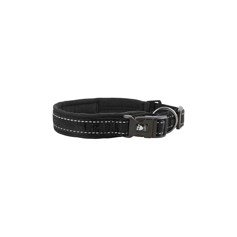 Hurtta Collare Casual Eco Imbottito Nero - 40-50 cm