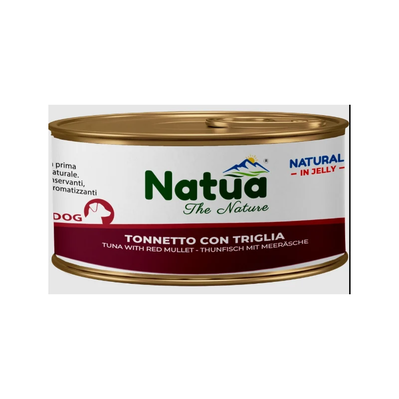 Natua dog jelly Tonno con Triglia 150 Gr