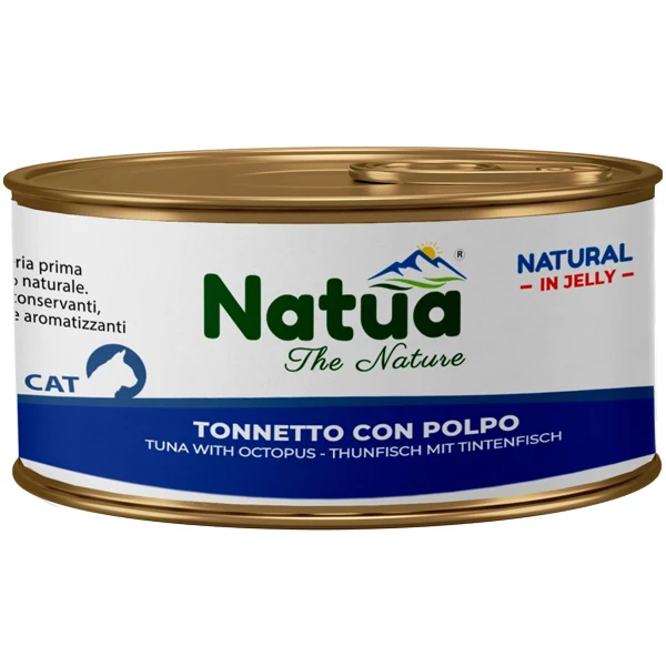 Natua cat jelly Tonno con Polpo 150 Gr