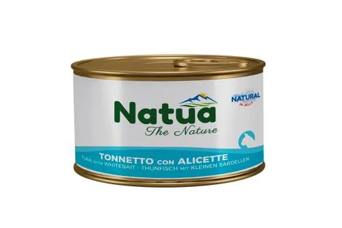 Natua broth cat tonno con alicette 85 gr