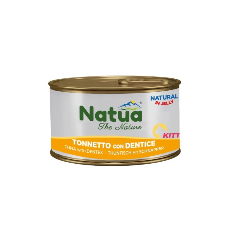 Natua jelly cat kitten tonnetto con dentice 85 gr