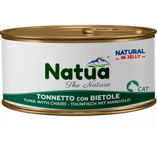 Natua cat jelly frutta Tonno con bietole 85 Gr