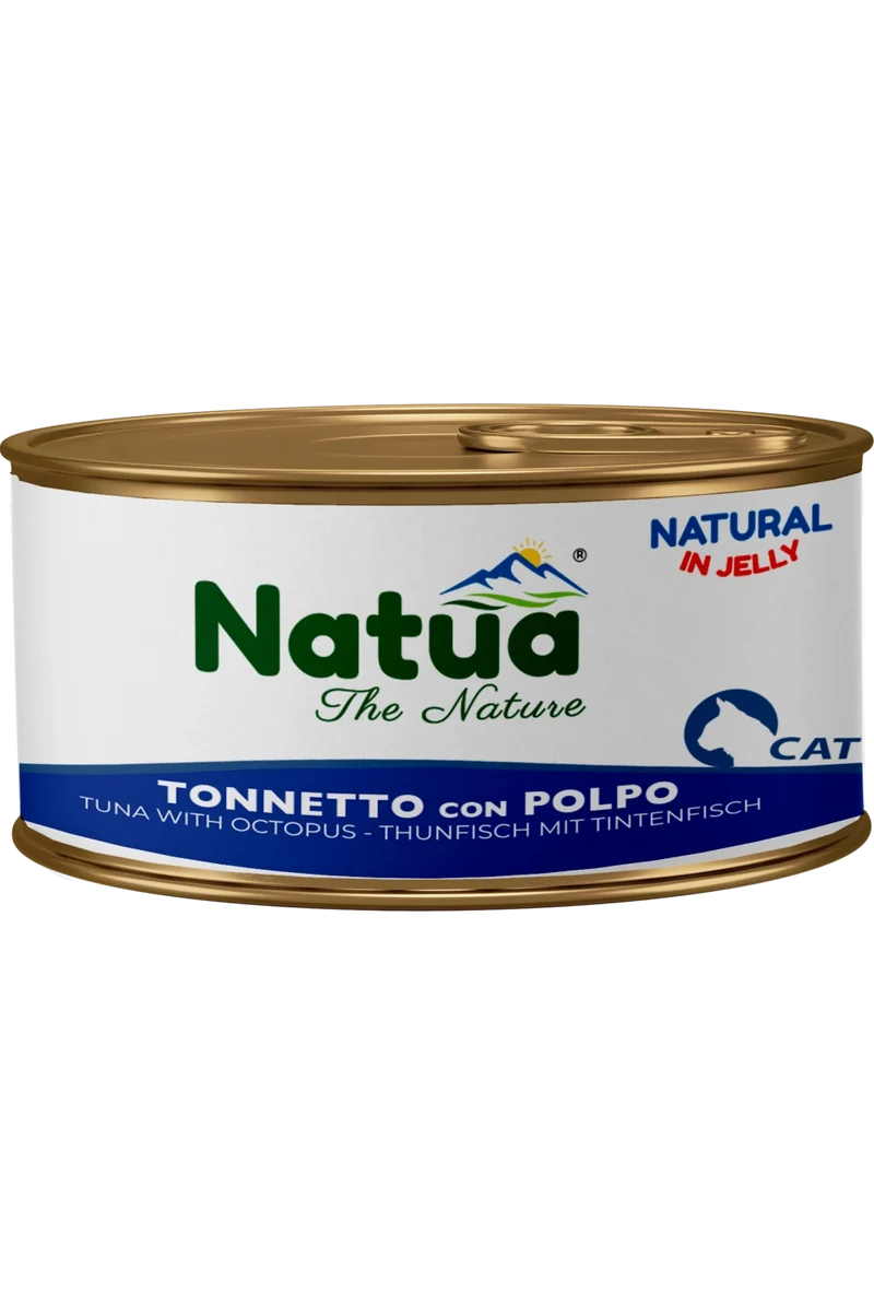 Natua jelly cat tonnetto con polpo 85 gr