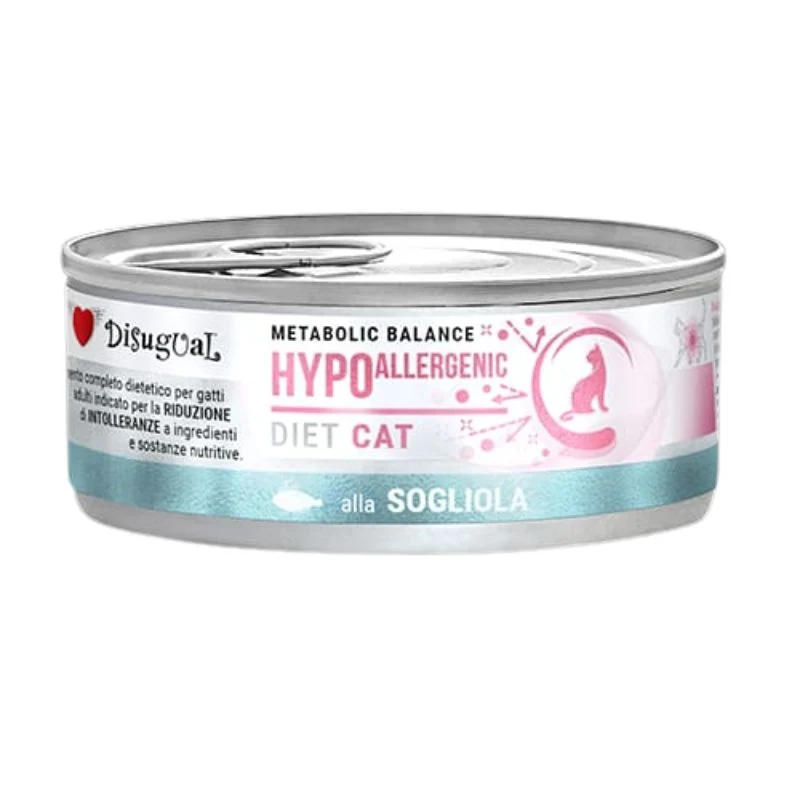 DISUGUAL GATTO DIET HYPOALLERGENIC SOGLIOLA 85 GR