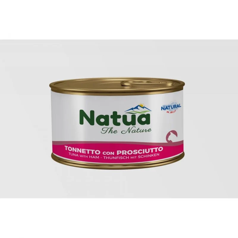 Natua jelly cat tonnetto con prosciutto 85 gr